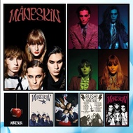 Poster Måneskin Damiano David HD Seni Tembok Lepas Tahan Air Hiasan Rumah Bilik Tinggal Bilik Tidur 