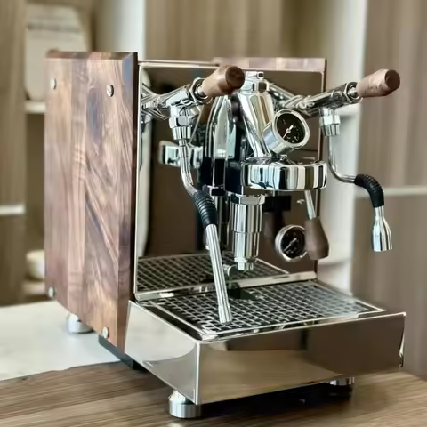 oa-Espresso Machine Dual Boiler Rotary Pump Single Group E61 Espresso Coffee Machine-
