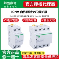 Schneider Circuit Breaker Household Self-Reset Overvoltage icnv A92p25A-63A Overvoltage Circuit Brea