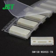 SM15B-NSHSS-TB(LF)(SN)接頭 間距1mm15pin 1排 表面貼裝,直角 JC02