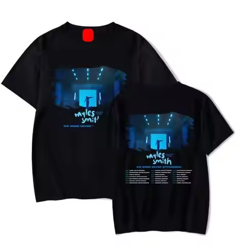 Myles Smith Merch We Were Never Strangers 2025 Tour T Shirt New