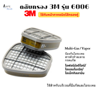 ตลับกรอง 3M รุ่น 6006 สำหรับกรองไอระเหยสารตัวทำละลาย กรดแก๊ส ไอแอมโมเนีย/ไอเม็ททิลลามีน และไอฟอร์มัล