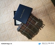 Ralph Lauren 格紋羊毛圍巾