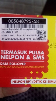 Perdana Indosat Im3 Maju Mapan 08584879-5758 Kuota 32Gb Hoki Beruntung