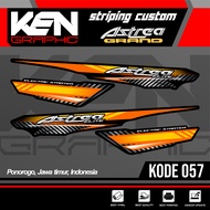 ASTREA GRAND/ MOTORCYCLE STICKER ASTREA GRAND/ DECAL ASTREA VARIATION DECAL/CODE 057