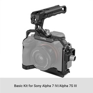 SmallRig Sony A7 IV แท่นโครงใส่กล้อง A7m4สำหรับโซนี่อัลฟ่า7 Iv/A7S Iii/ A1 A7R IV พร้อมตัวเลือกการติ