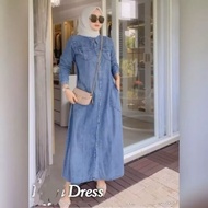 Erlin Trendy Jeans Dress Latest Women's Gamis/