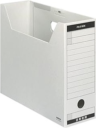 KOKUYO File Box Color cardboard with lid A4 gray A4-LFBN-MZ