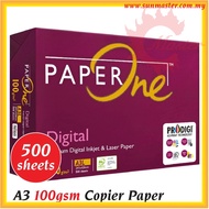 A3 100gsm PaperOne Paper (500 sheets) | Digital Paper | Printing Paper | Paper One 100gsm