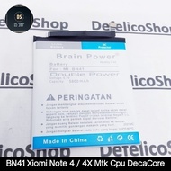 Baterai Hp Xiaomi Note 4 / 4X Mediatek BN41 BN 41 Batre Double Power