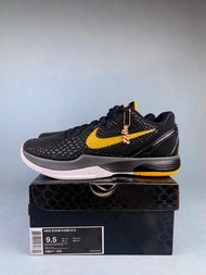 Nike Zoom Kobe 6 黑黃配色 舒適百搭 防滑耐磨 低幫籃球鞋 男款