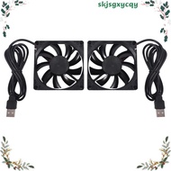 80mm 5V USB Fan 80mm 8cm 8015 Brushless DC Cooling Fan PC Computer Router Case Fan Cooler 2Pcs