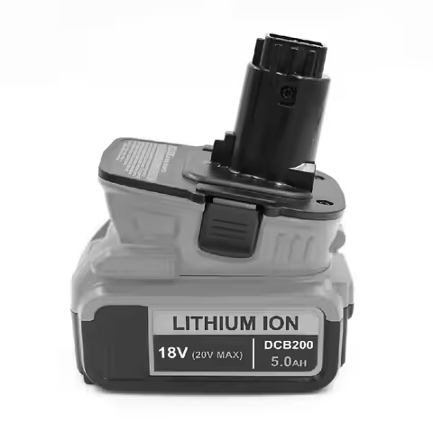 For Dewalt 18V Tools Convert For Dewalt 20V Lithium Battery DCA1820 Battery Adapter Work For Dewalt 