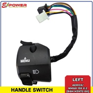 E-Power AEROX/NMAX 155 V.2 Handle Control Switch (Left / Right) [B6H-H3972-00 / B3F-H3973-00]