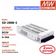 MEAN WELL SD-200B-12/24 SD-200C-12/24 SD-200D-24/12 DC12V DC24V Switching Power Supply Meanwell DC-D