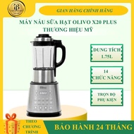 💥GIAO HỎA TỐC💥MÁY LÀM SỮA HẠT OLIVO X20 PLUS THƯƠNG HIỆU MỸ BẢO HÀNH 24 THÁNG