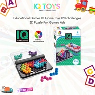 [IQ TOYS] Educational Games IQ Game Toys 120 challenges 3D Puzzle Fun Games Kids