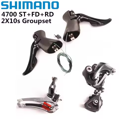 SHIMANO Tiagra 4700 Groupset ROAD Bicycle 2x10 Speed Shifter + Front Derailleur + Rear Derailleur