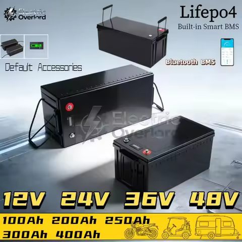 AA12V 200Ah 250Ah 300Ah 400Ah 24V 100Ah 200Ah 36V 100Ah 48V 100Ah lifepo4 lithium battery bluetooth 