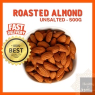 💥Roasted Almond/ Makanan Sunnah/ Kacang badam/ Almond crunchy/ Almond rangup