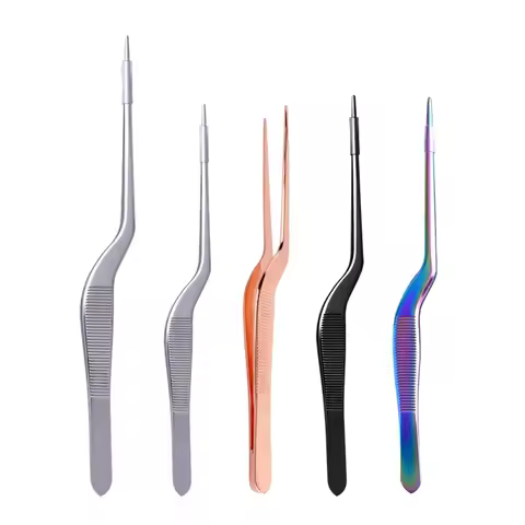 Stainless Steel Tweezers Professional Ear Cleaner Care Ear-Pick Tools Ear Digging Cleaning Tool Earw