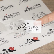 Custom Sticker Printing | Product Label Sticker Printing | Transparent Sticker Mug Sticker | Cheap Label | Wedding, Business Event Custom Labels