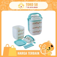 Celia 3-Stack Hawaiian Lunch Box 8168