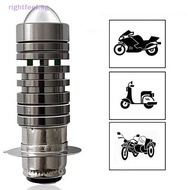 Rightfeel Universal 12V Dual Color Headlight Bulbs P15D H6 PX15D LED Motorcycle Headlight H6 Scooter