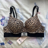 Victoria's Secret Leopard Print Push-Up Bra 32A