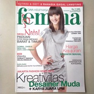 Majalah Femina 12 Desember 2009 - Cover Lenna Tan