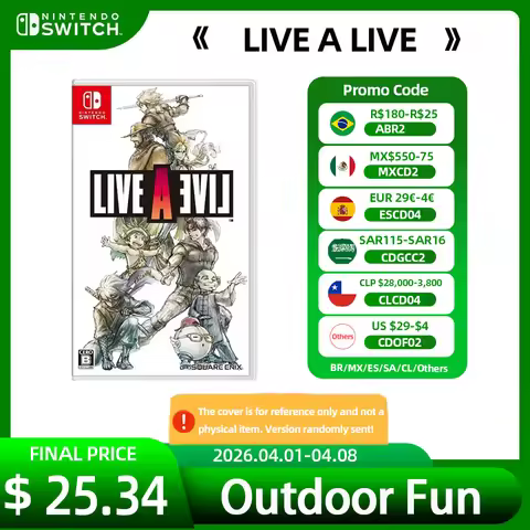Live A Live - Nintendo Switch Game Deals 100% Original Physical Game Card RPG Genre for Nintendo Swi