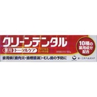 日本 第一三共 Clean Dental 小紅管 牙膏100g 女人我最大推薦 KEVIN老師【哈日酷】