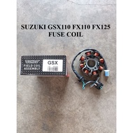 SUZUKI GSX110 FX110 FX125 FUEL COIL ASSY STARTER STATOR FIELD FUSE KOIL MAGNET COIL GSX FX 110 125