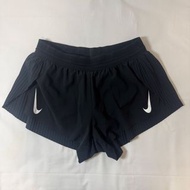 Nike women aeroswift black running shorts