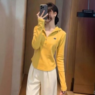Half Zipper Sweatshirt Hooded Sweatshirt Spring Autumn Top Fashion Top Fashion Top Fashion Top Inner