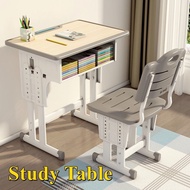 Adjustable Table Study Table Tables And Chairs For Pupils Household Children's Desk School Trusteeship Tutoring