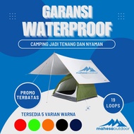 [TERMURAH] Flysheet 2x3 Mahesa Outdoor Bahan Tebal Kuat Waterproof Anti Air Atap Tenda Bivak Terpal 