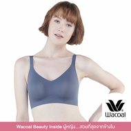 Wacoal ชุดชั้นเนียน บราไร้โครง Smartsize เสริมฟองน้ำ รุ่น WB3Y28
