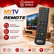 MYTV TV Box Replacement Remote Control Alat Kawalan Jauh for Original MYTV Decoder IR Remote Plug & 
