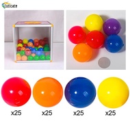 [Szlinyou1] 25x Bingo Ball Durable Replacement Fitments Lottery Balls Raffle Balls for Entertainment