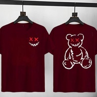 KATUN DV30 } } Premium Cotton T-Shirt for Men KS805 Size SML XL 2XL 3XL 4XL 5XL - Smile