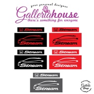 Honda Stream Car ERP IU Cover 2nd Gen grey covers bottom slot design