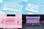 【全新美國限定直購】Razer x Sanrio Cinnamoroll 玉桂狗 大耳狗 Hello Kitty Kuromi 鍵盤 滑鼠 套裝
