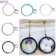 SEVEN Anime Badge Display Bag, Badge Display Protection Case Round Badge Storage Pouch, Storage Bag 