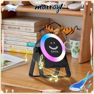 MURRAY Bluetooth Speaker, Smart Built-in LED Light Sensor Speaker,  Put Down Automatic Connection 2 
