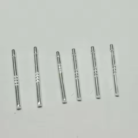 1 Pair Solid S999 Sterling Silver Earring Stud Post Pin Ear Back Stem DIY Jewelry Making Components 