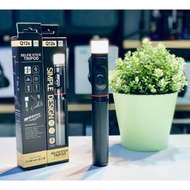Q12 Pro Bluetooth Selfie Stick with Rotating Fill Light Extendable Tripod Phone Grip and Wireless Re