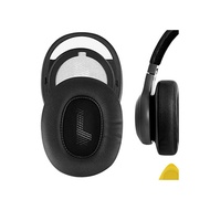 Geekria Earpads QuickFit Compatibility Pads JBL E55BT Headphone Support Pads Ear/Earcups (Protein Leather/Black)