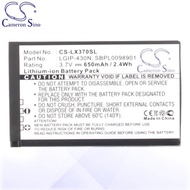 CS Battery For LG LX370 / MN240 / MT375 / Popcorn GU280 Phone Battery LX370SL