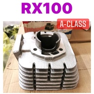 YAMAHA RX100 BLOCK ONLY  (A-CLASS) // RX 100 CYLINDER BLOCK BLOK KIT STANDARD STD SPARE PART ASSY [ 